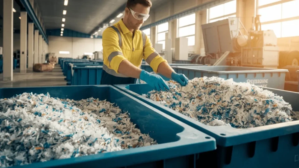 Recycling pickup service in Zurich